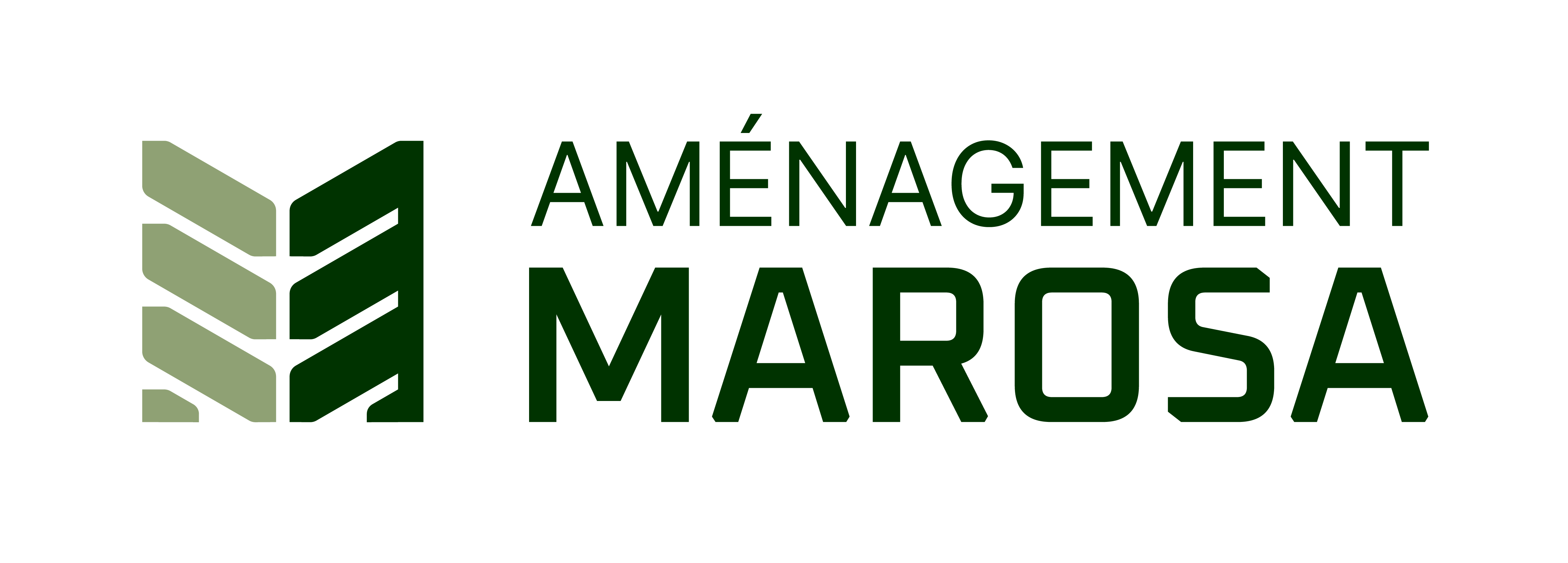Logo Aménagement Marosa votre entrepreneur en aménagement paysager sur la Rive Sud de Québec